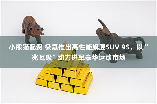 小熊猫配资 极氪推出高性能旗舰SUV 9S，以“兆瓦级”动力进军豪华运动市场